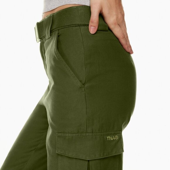 Aritizia / TNA Cargo Pants in GD Fatique < Size L > - Picture 9 of 12